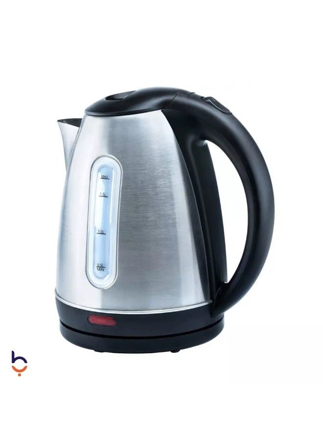 اكورج كاتل كهربائي - 1.7 لتر- 2000 وات - استانلس ستيل